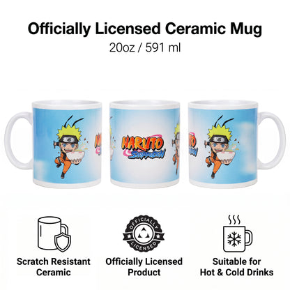 Naruto Shippuden - Chibi Naruto - Naruto Ramen Bowl - 20 oz Mug