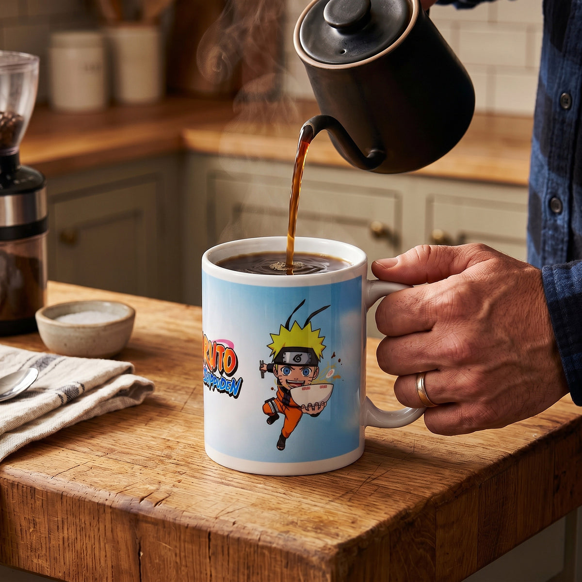 Naruto Shippuden - Chibi Naruto - Naruto Ramen Bowl - 20 oz Mug