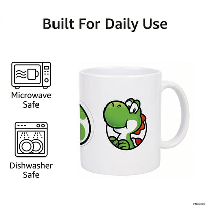 Super Mario - Yoshi Port & Icon - 20 oz Mug