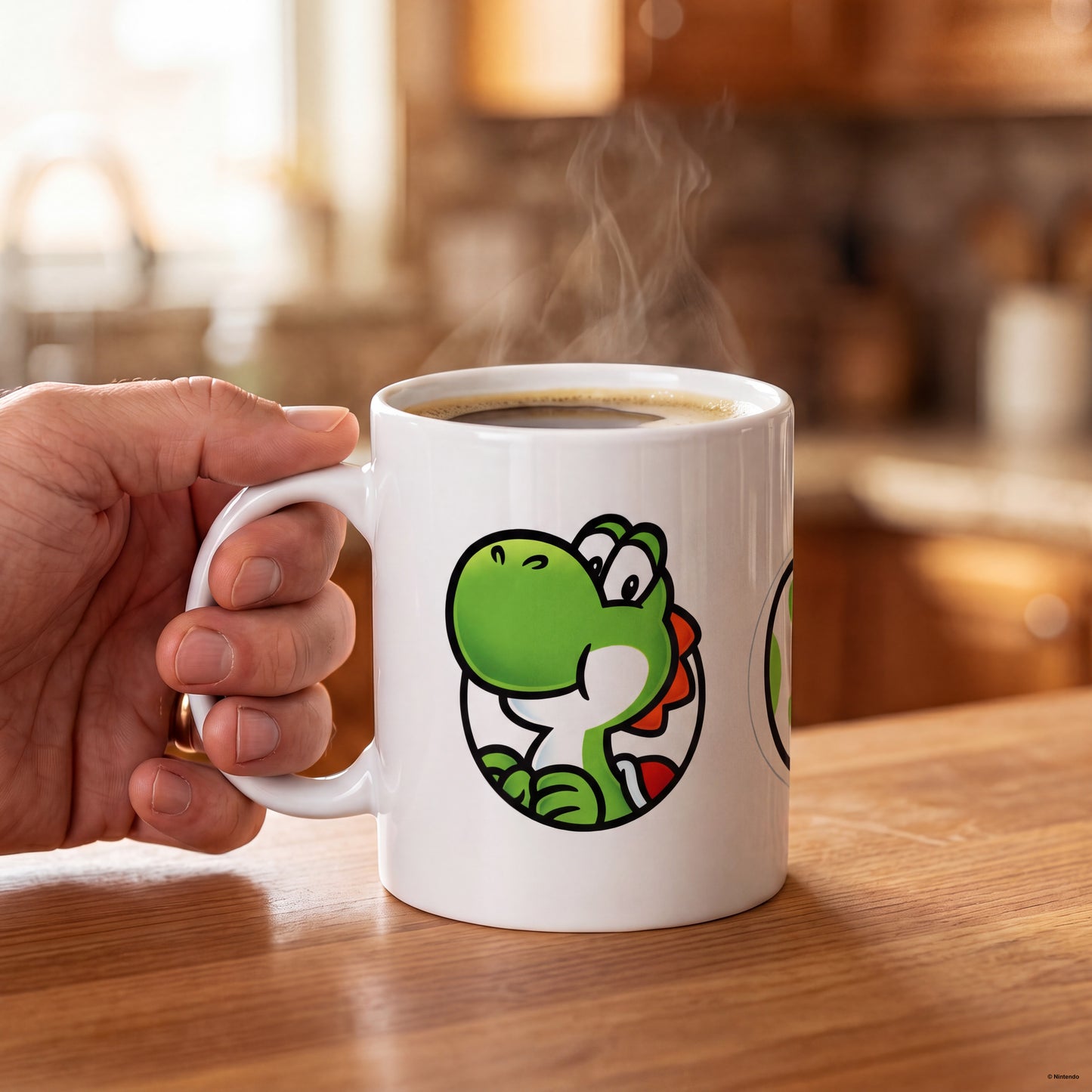 Super Mario - Yoshi Port & Icon - 20 oz Mug