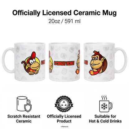 Donkey Kong - DK & Diddy - 20 oz Mug