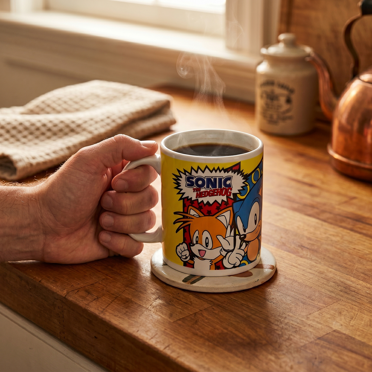 Sonic - Roster Cylinder Ceramic Mug (20oz)