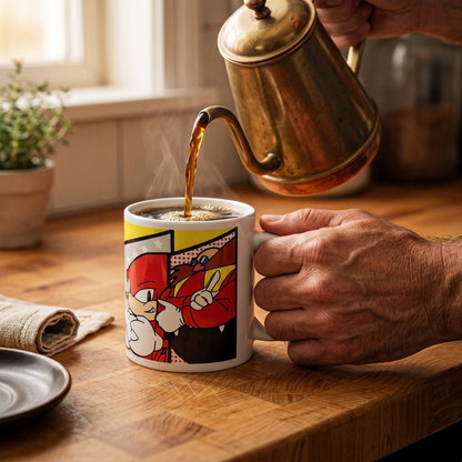 Sonic - Roster Cylinder Ceramic Mug (20oz)