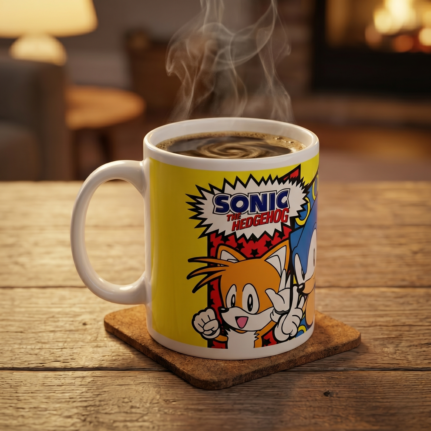 Sonic - Roster Cylinder Ceramic Mug (20oz)