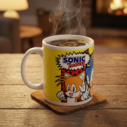 Sonic - Roster Cylinder Ceramic Mug (20oz)