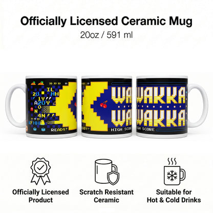 Pac-Man - Man - Wakka Wakka - 20 oz Mug