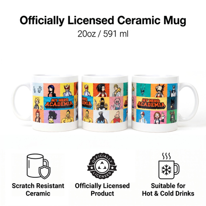 My Hero Academia - Character Grid - 20 oz Mug
