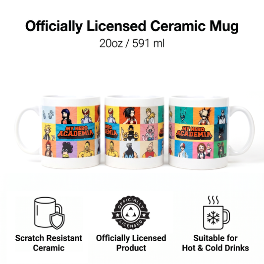 My Hero Academia - Character Grid - 20 oz Mug