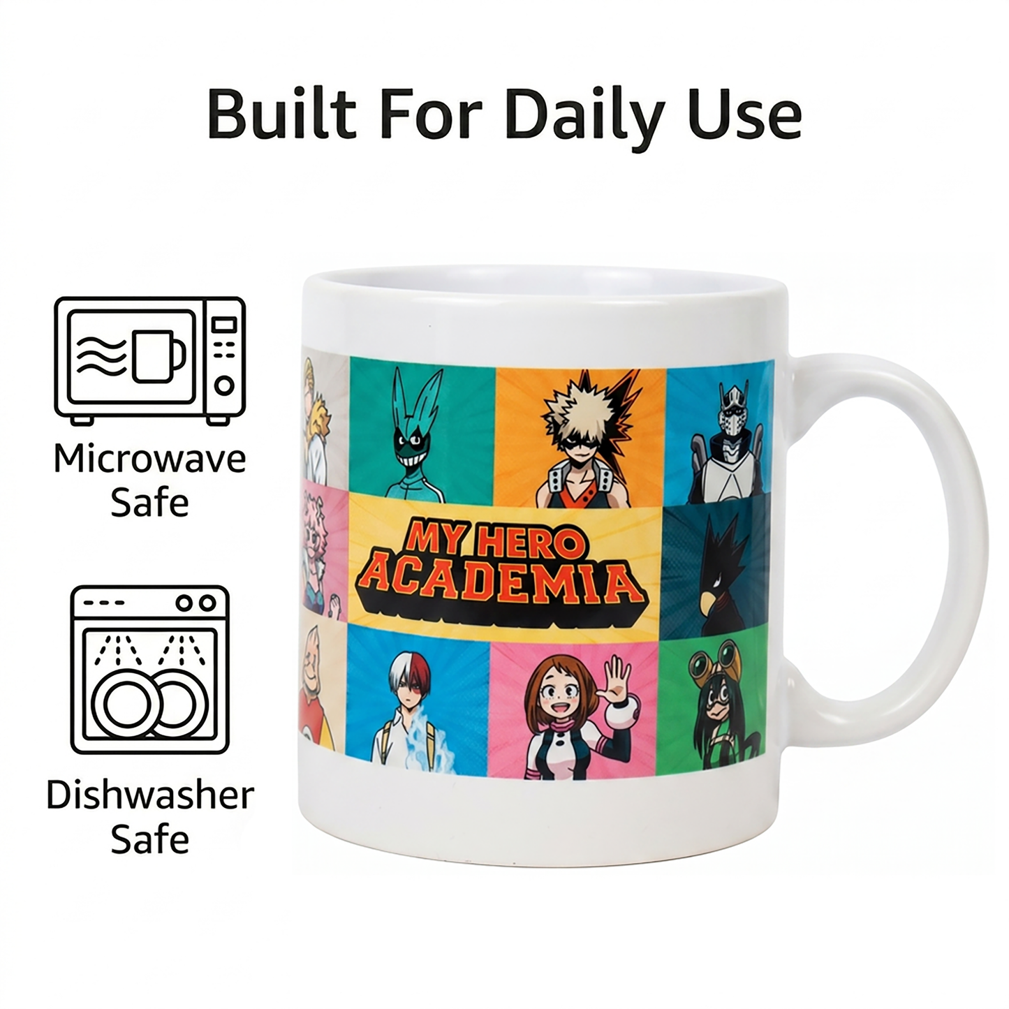 My Hero Academia - Character Grid - 20 oz Mug