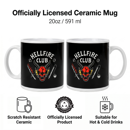 Stranger Things - Hellfire Club - 20 oz Mug