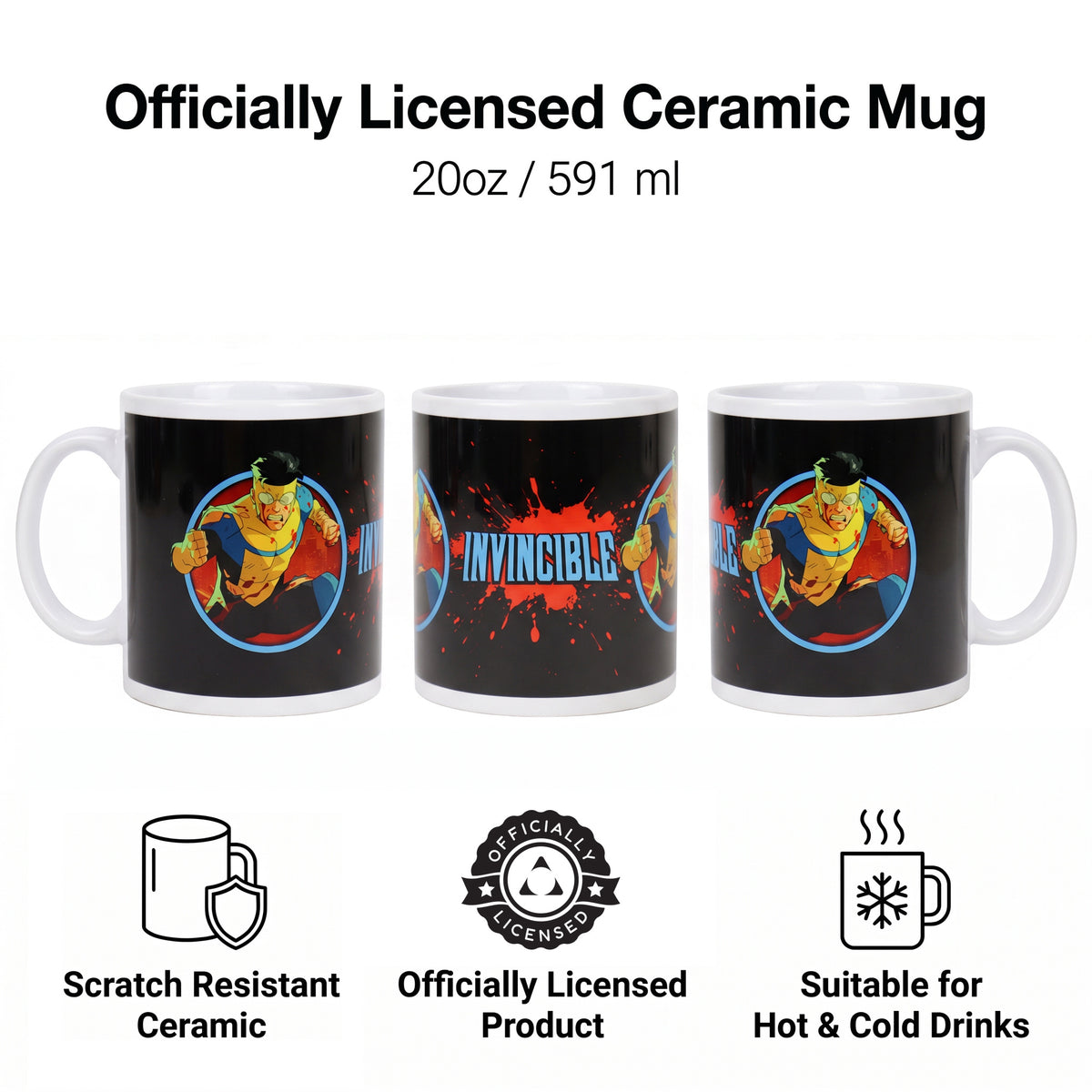 Invincible - Invincible Bloody - 20 oz Mug