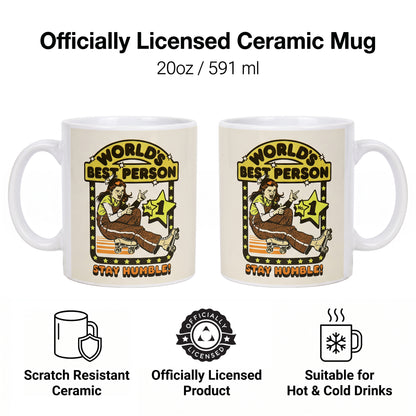 Steven Rhodes - Stay Humble - 20 oz Mug
