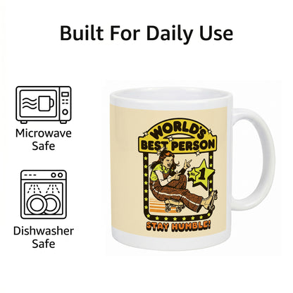 Steven Rhodes - Stay Humble - 20 oz Mug