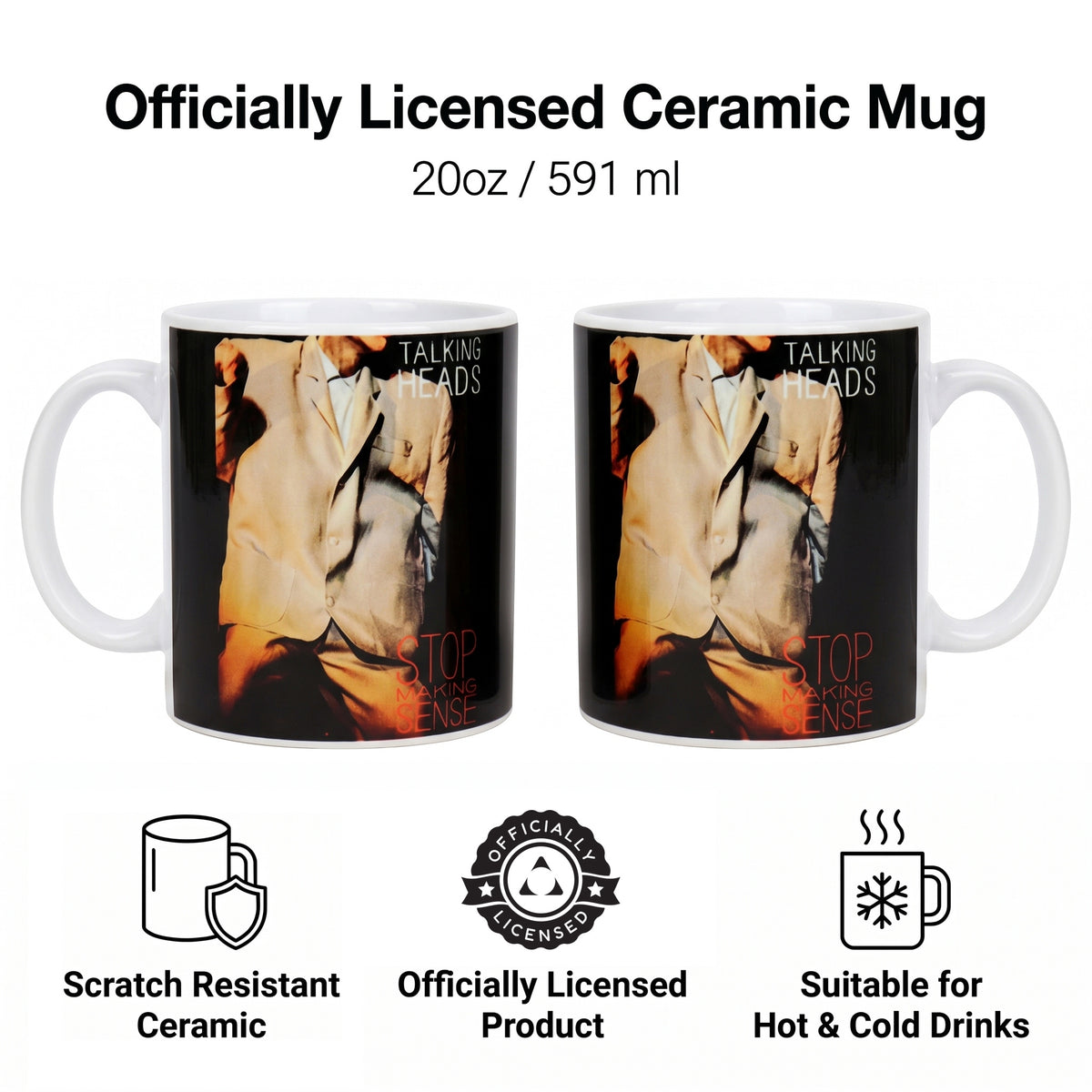 Talking Heads - Stop Making Sense - 20 oz Mug