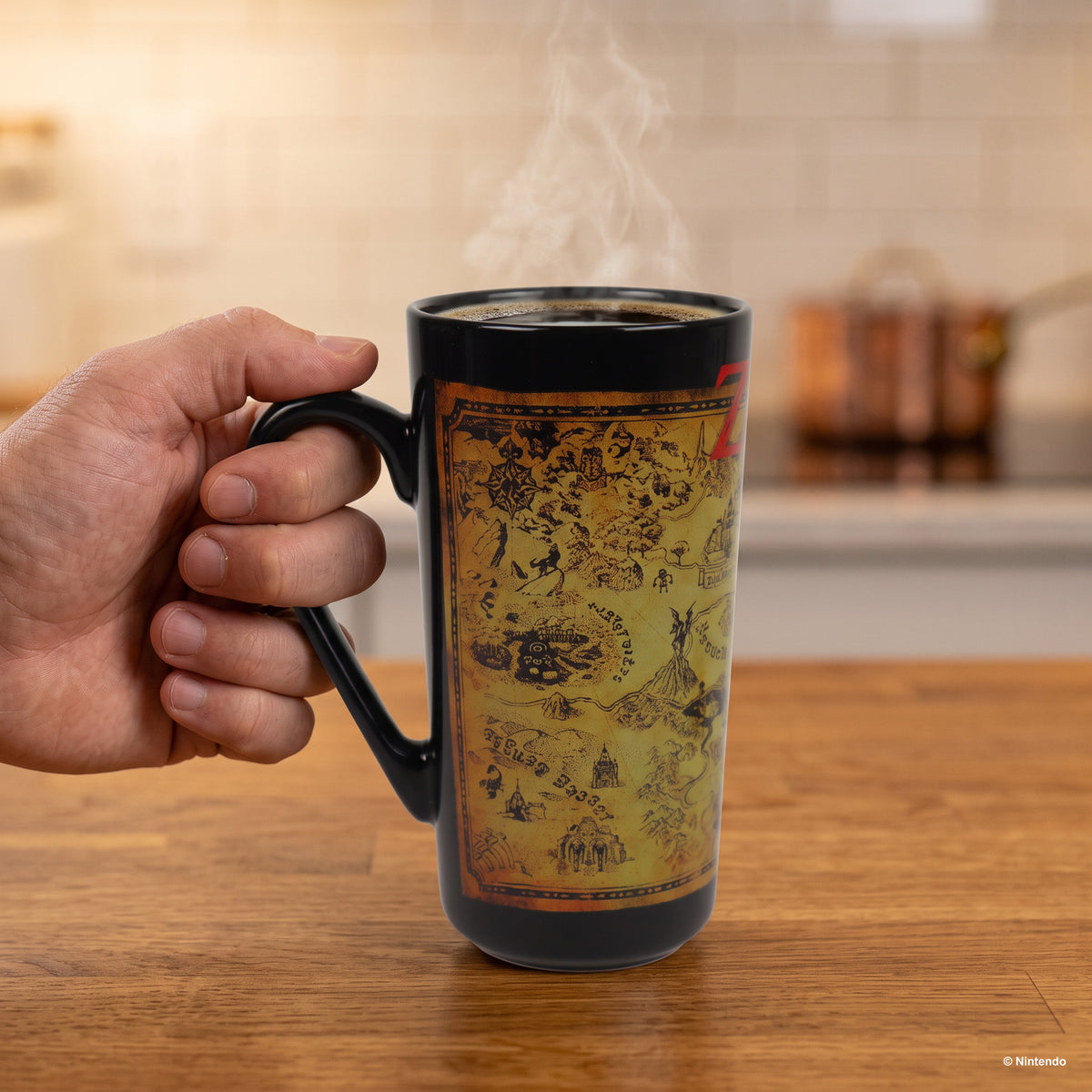 Zelda – Gold Map Grande Mug (16.5 oz)