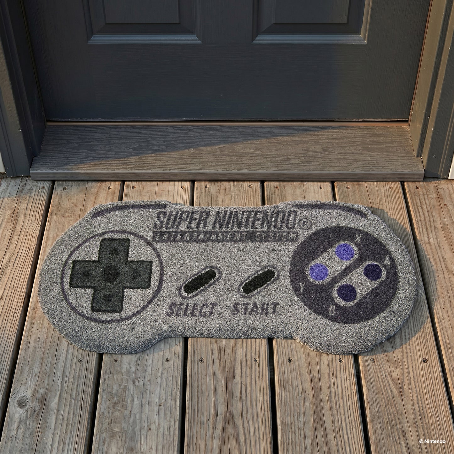 Nintendo - SNES Controller Shaped - 13x19" Doormat