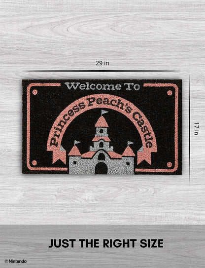 Super Mario™: Princess Peach's Castle Doormat (29x17) - Official Nintendo Decor - packaging