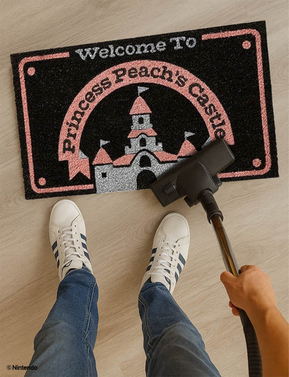 Super Mario™: Princess Peach's Castle Doormat (29x17) - Official Nintendo Decor - alternate angle