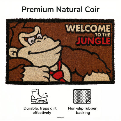 Donkey Kong™: "Welcome to the Jungle" Doormat (29x17)