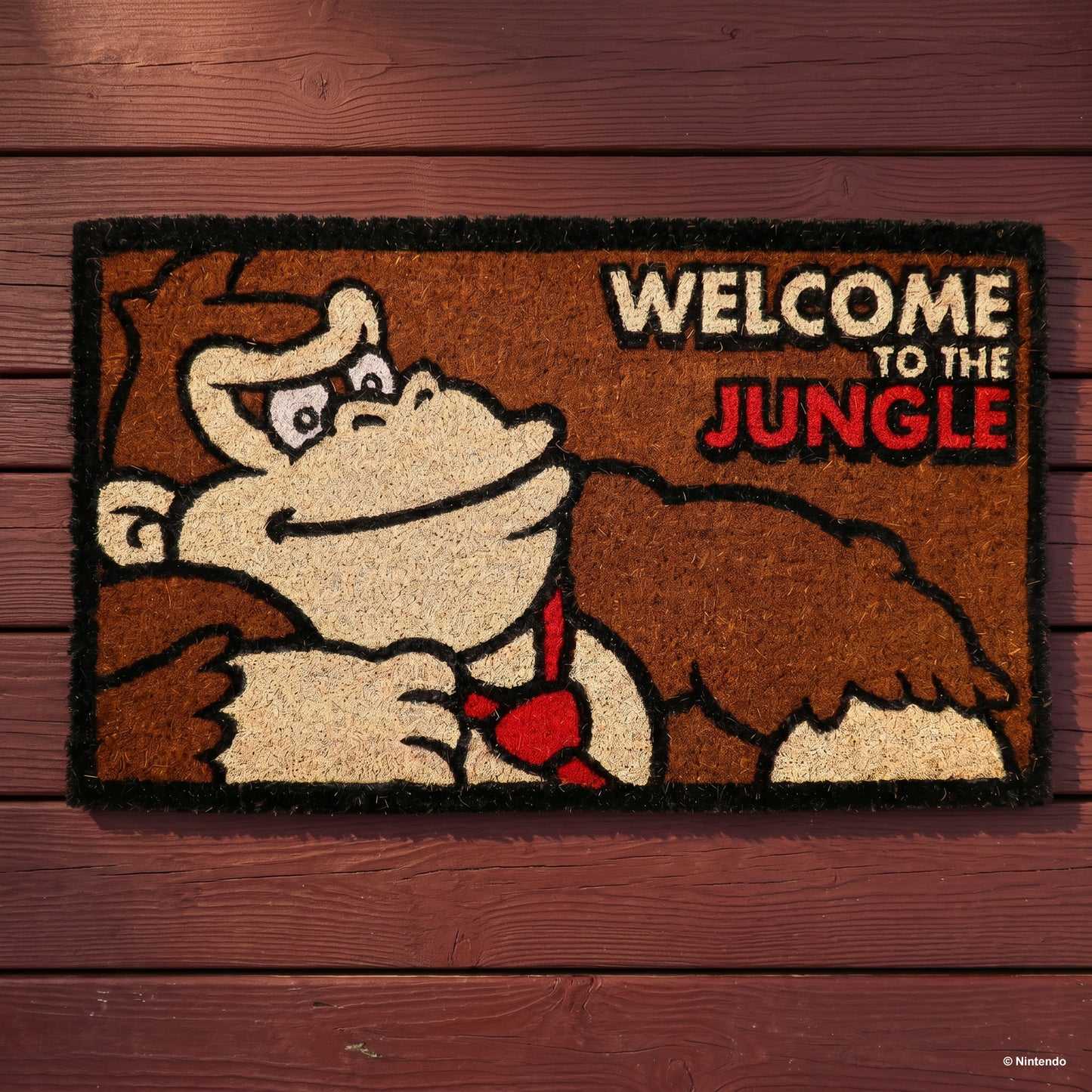Donkey Kong™: "Welcome to the Jungle" Doormat (29x17)