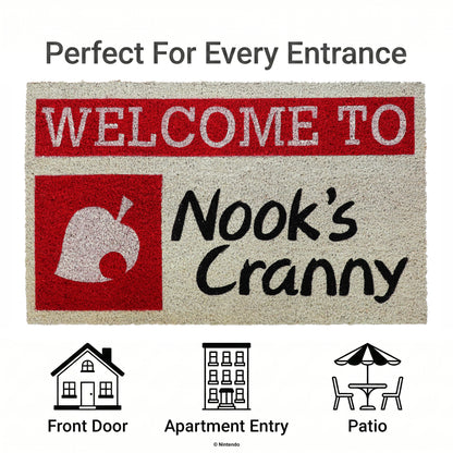 Animal Crossing - NH - Nook's Cranny - 13x19" Doormat