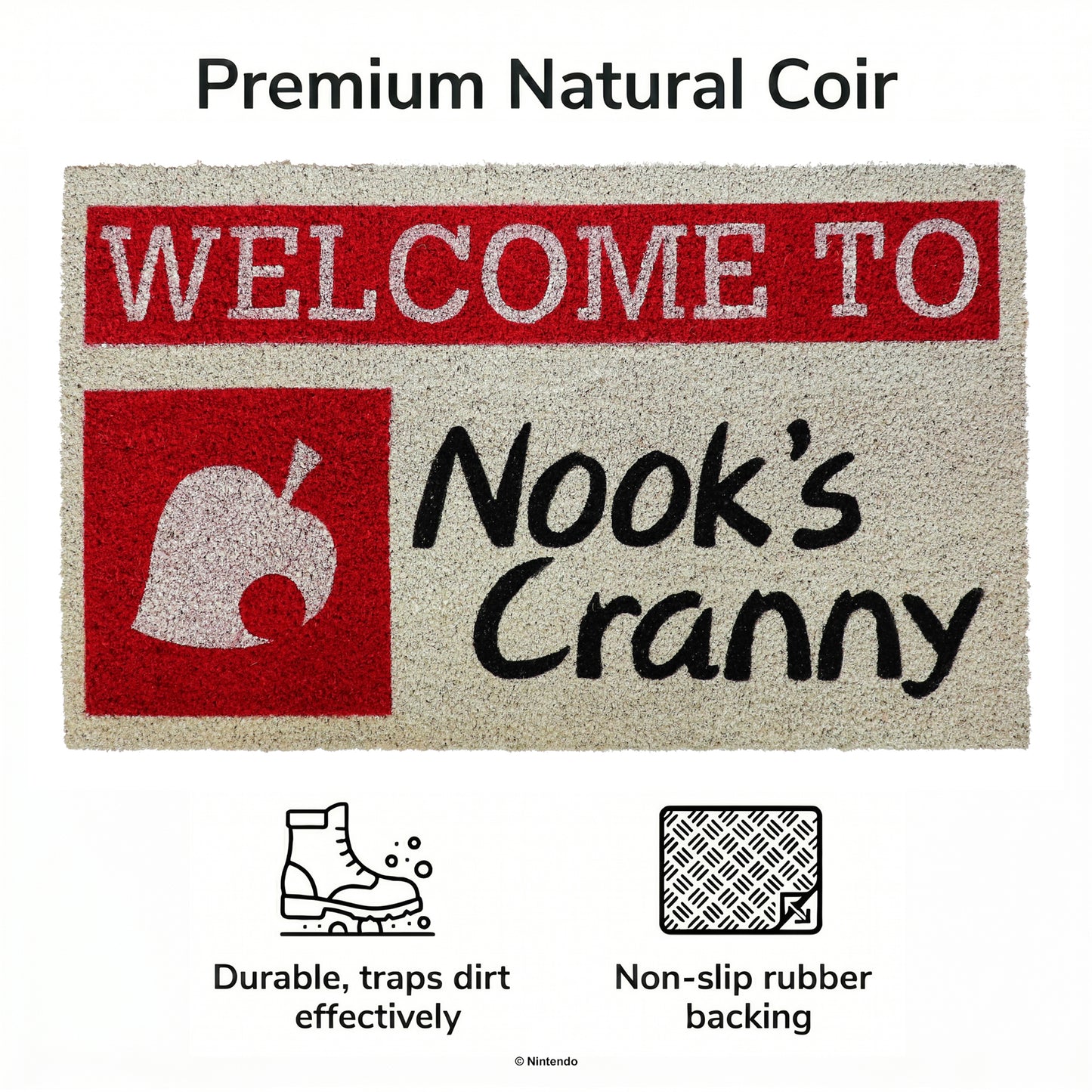 Animal Crossing - NH - Nook's Cranny - 13x19" Doormat