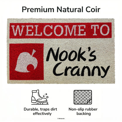 Animal Crossing - NH - Nook's Cranny - 13x19" Doormat