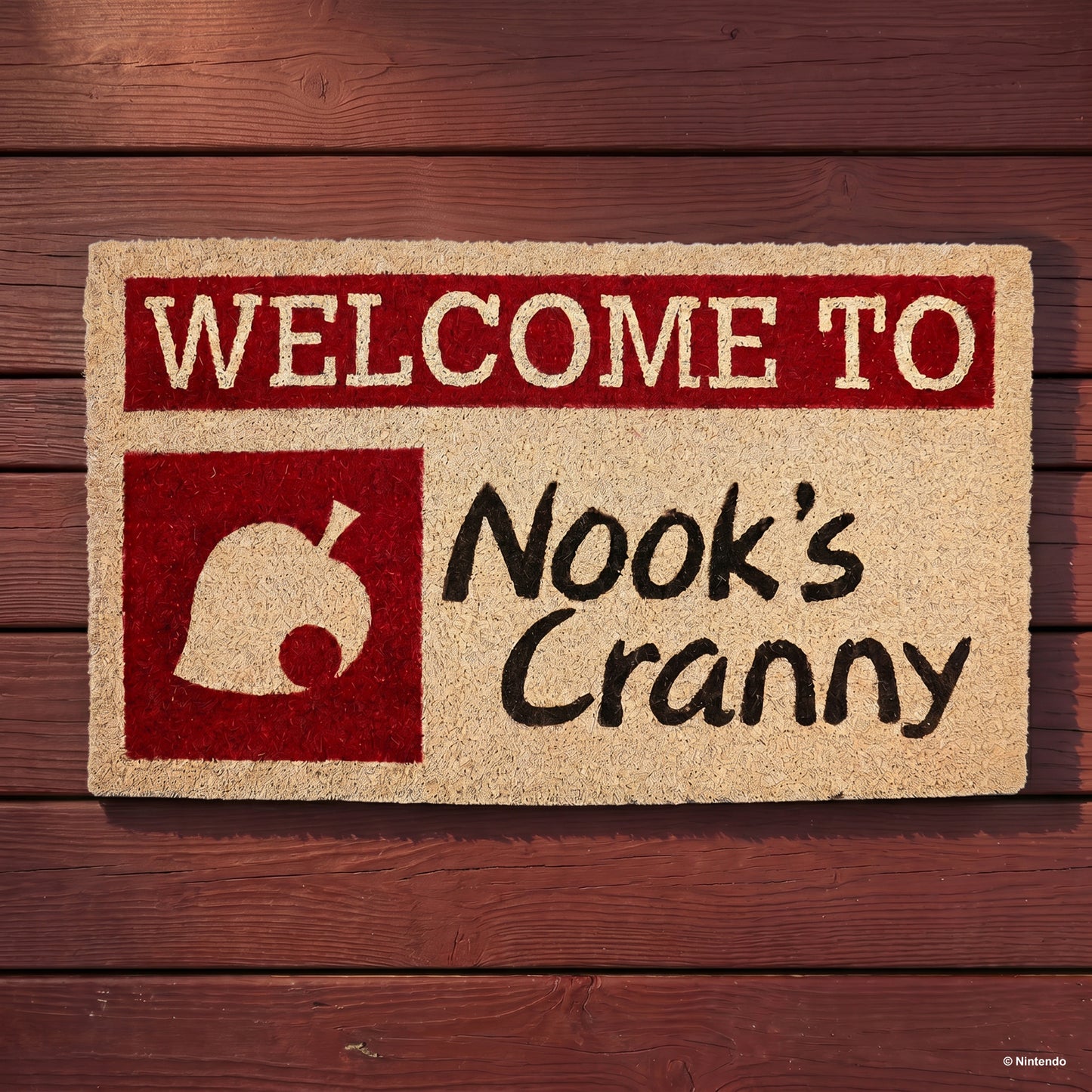 Animal Crossing - NH - Nook's Cranny - 13x19" Doormat