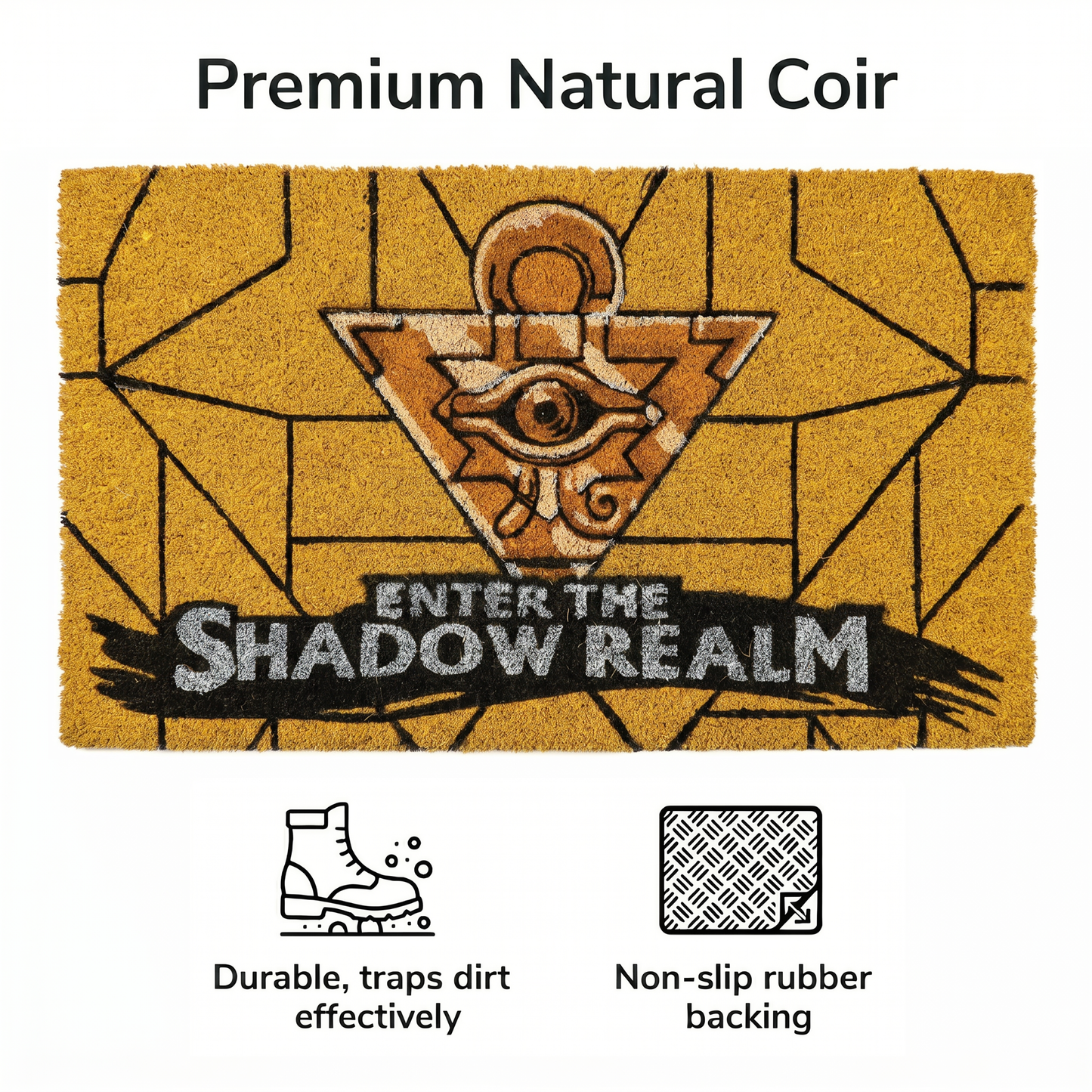 Yu-Gi-Oh - Enter the Shadow Realm - 13x19" Doormat