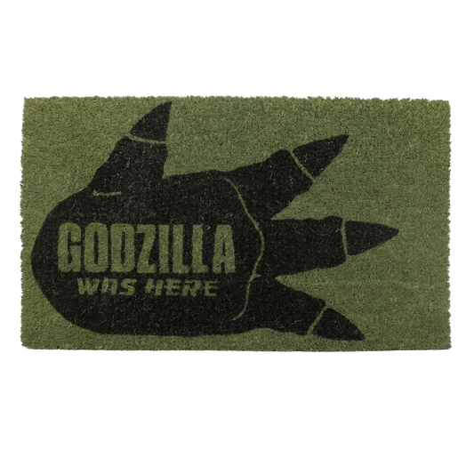 Godzilla - Footprint - 13x19" Doormat
