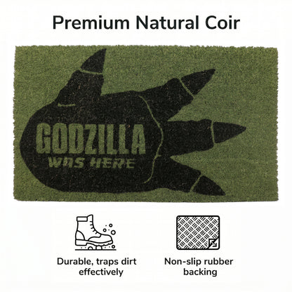 Godzilla - Footprint - 13x19" Doormat