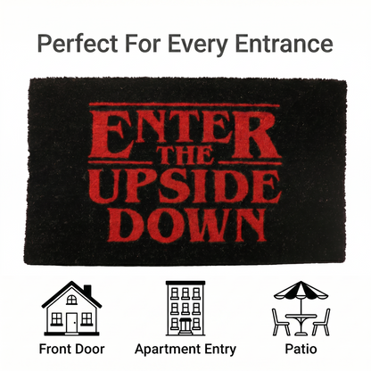 Stranger Things: "Enter The Upside Down" Doormat (29x17)