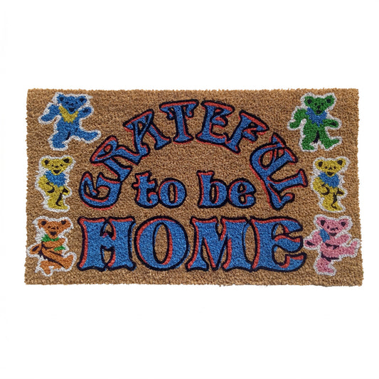 Grateful Dead - Grateful to Be Home Coir Doormat (29x17)