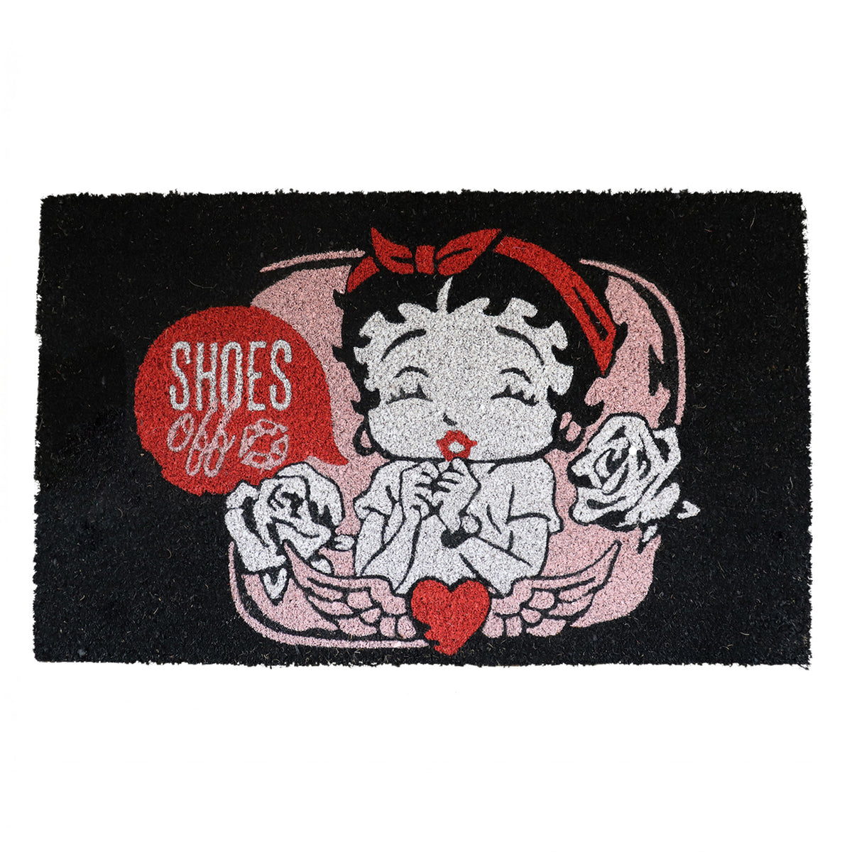 Betty Boop - Shoes Off Coir Doormat (29x17)