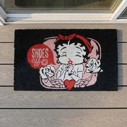 Betty Boop - Shoes Off Coir Doormat (29x17)