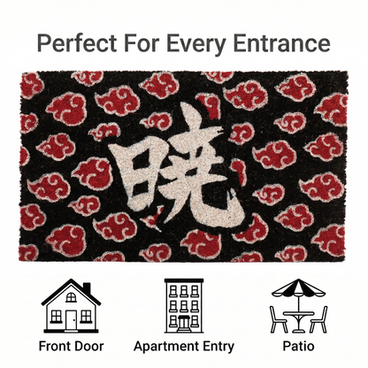 Naruto Shippuden - Akatsuki - 13x19" Doormat