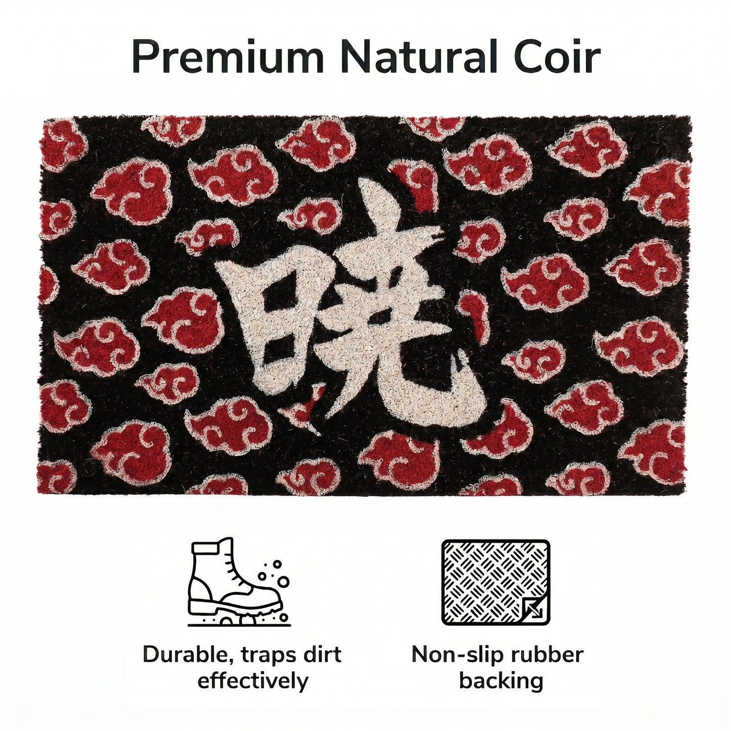 Naruto Shippuden - Akatsuki - 13x19" Doormat