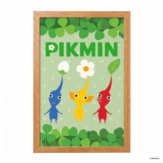 Pikmin - Trio – 11" x 17" Framed Gel-Coat Print
