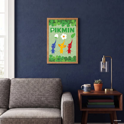 Pikmin - Trio – 11" x 17" Framed Gel-Coat Print