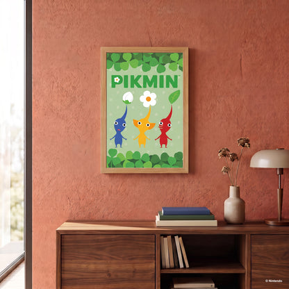 Pikmin - Trio – 11" x 17" Framed Gel-Coat Print