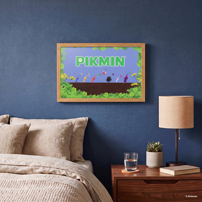 Pikmin - Walking in Foliage – 11" x 17" Framed Gel-Coat Print