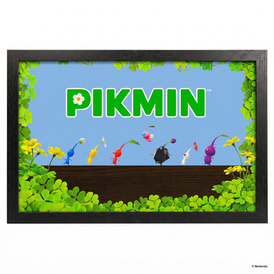 Pikmin - Pikmin Run - 11x17 Framed Gel Coat