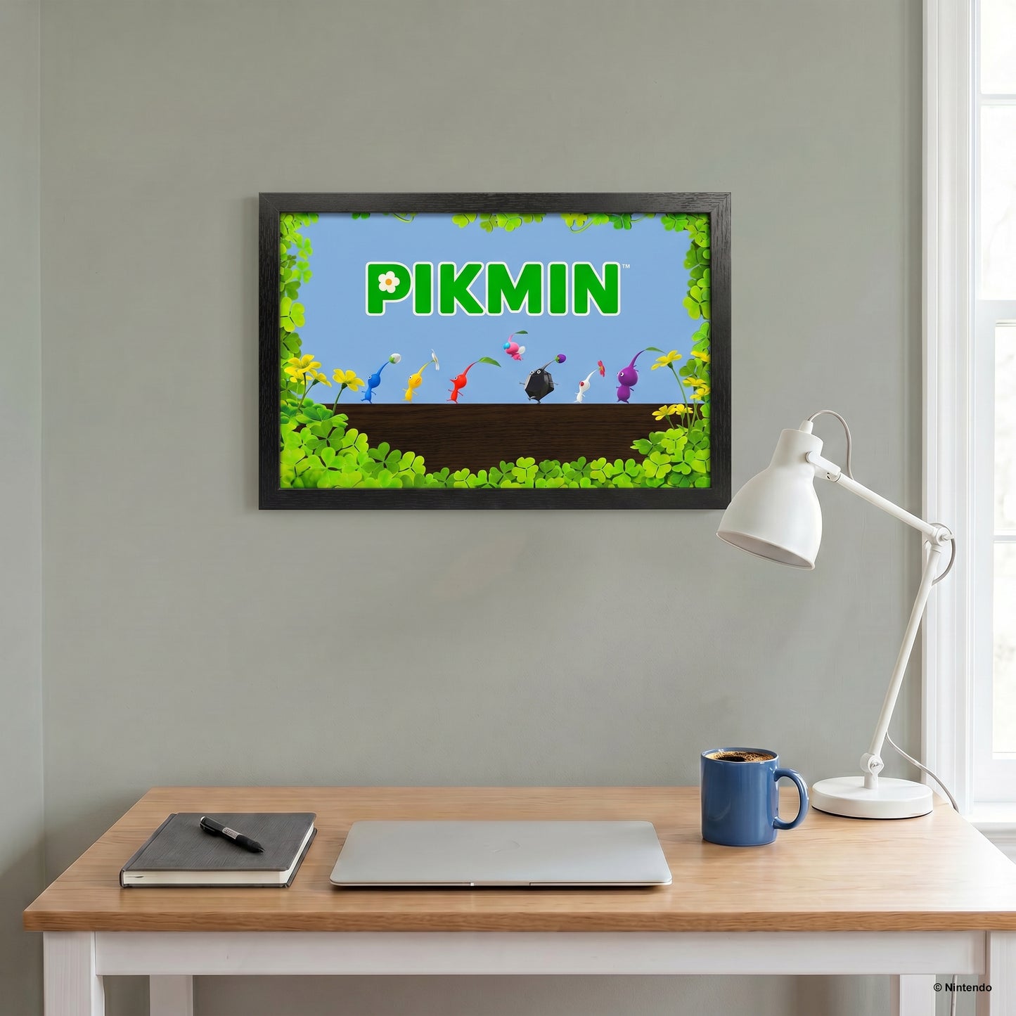 Pikmin - Pikmin Run - 11x17 Framed Gel Coat