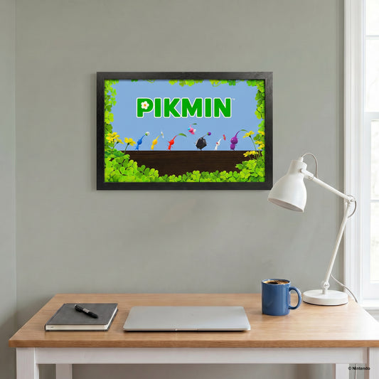 Pikmin - Pikmin Run - 11x17 Framed Gel Coat