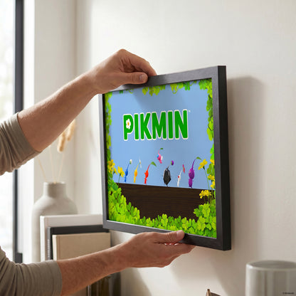 Pikmin - Pikmin Run - 11x17 Framed Gel Coat