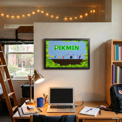 Pikmin - Pikmin Run - 11x17 Framed Gel Coat
