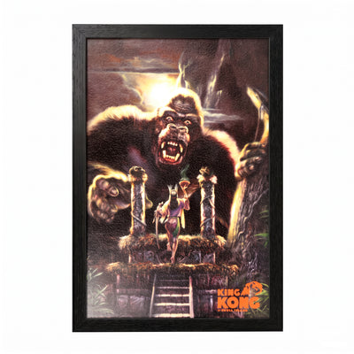 King Kong - L'Autel de Kong - Gel Coat encadré 11x17