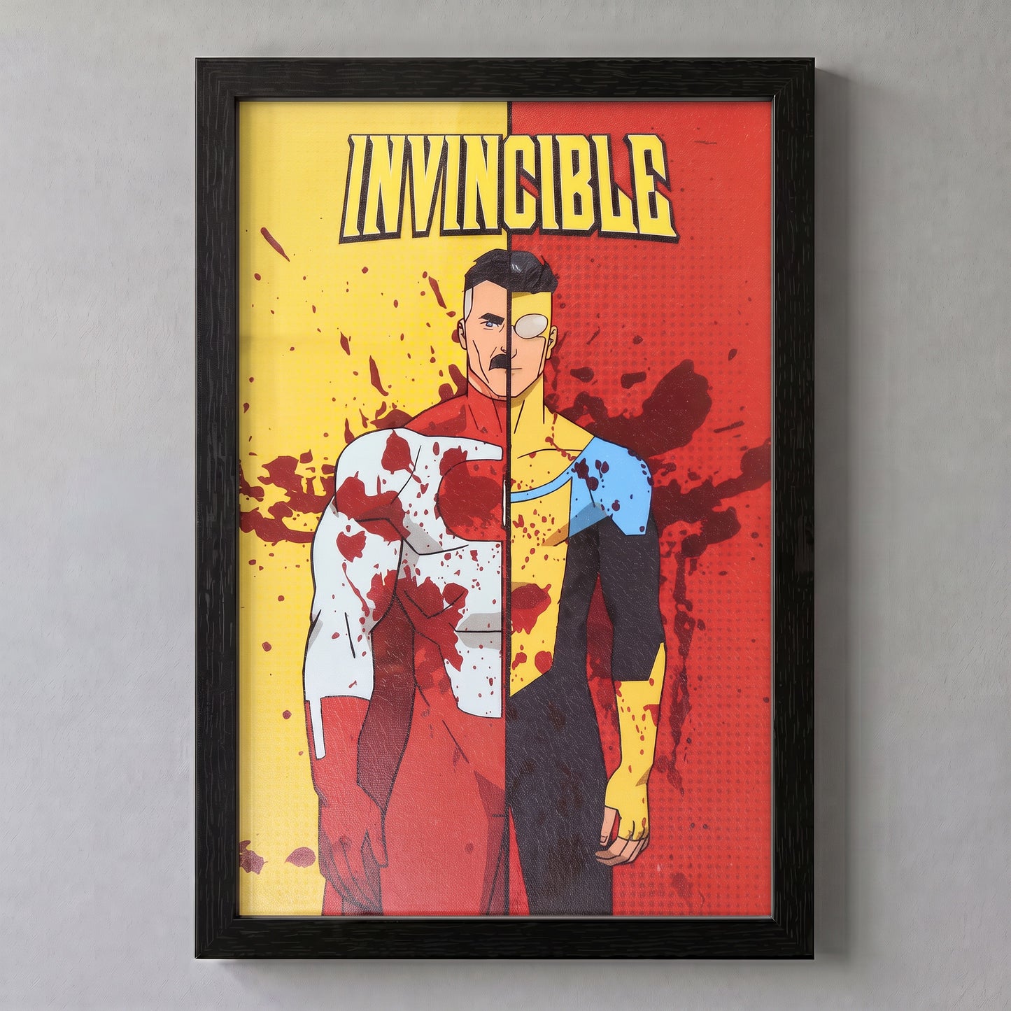 Invincible - Invincible Split - 11x17 Framed Gel Coat