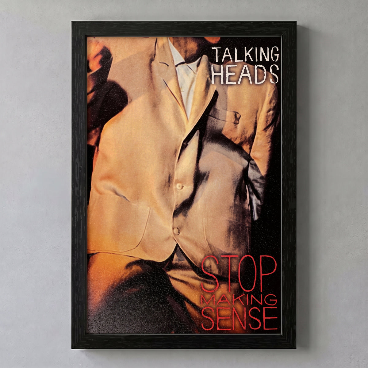 Talking Heads - Stop Making Sense - 11x17 Framed Gel Coat