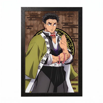 Demon Slayer - Gyomei - 11x17 Framed Gel Coat